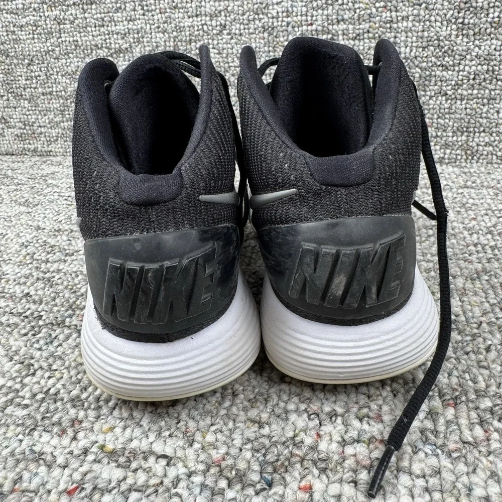 Nike Hyperdunk Shoes Womens 8 Sneakers Basketball Lace Up Black